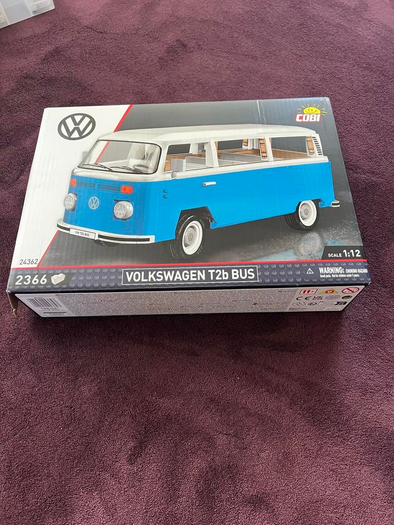 Cobi Volkswagen T2 Bus Bouwset - Gedetailleerd Model, Overige merken, Auto, Groter dan 1:32, Ophalen of Verzenden
