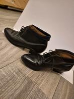 Elegante zwarte enkellaarsjes, Zwart, Lage of Enkellaarzen, Ophalen of Verzenden, Antonio paolo