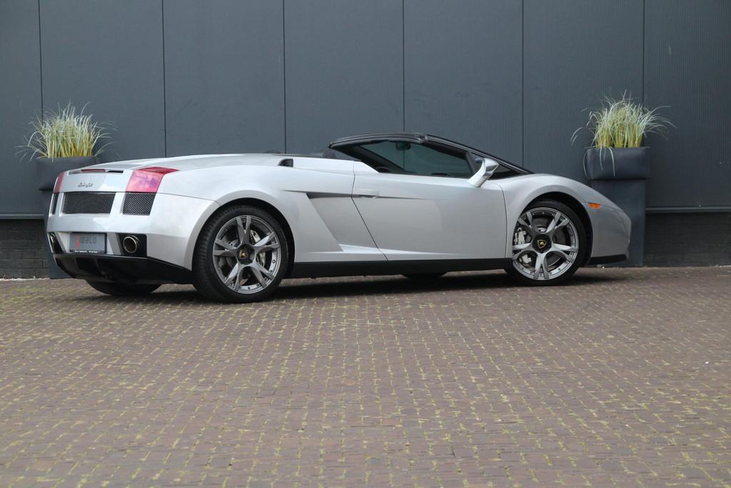 Lamborghini Gallardo 5.0 V10 Spyder | EU-auto | Lift-as | Hi, Auto's, Lamborghini, Automaat, Gebruikt, Cabriolet, Leder