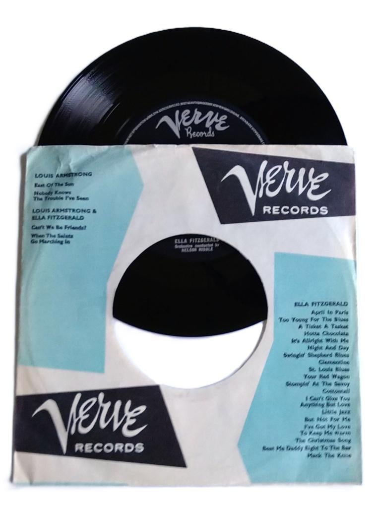 Ella Fitzgerald - Beale street blues / St. louis  (NL1958), Verzenden, 7 inch, Single, Zo goed als nieuw
