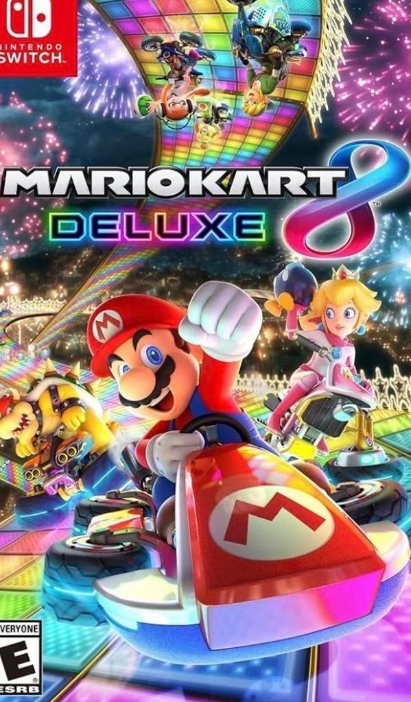GEZOCHT: Mario Kart 8 Deluxe Nintendo Switch, Spelcomputers en Games, Games | Nintendo Switch, Ophalen, Gebruikt, Racen en Vliegen