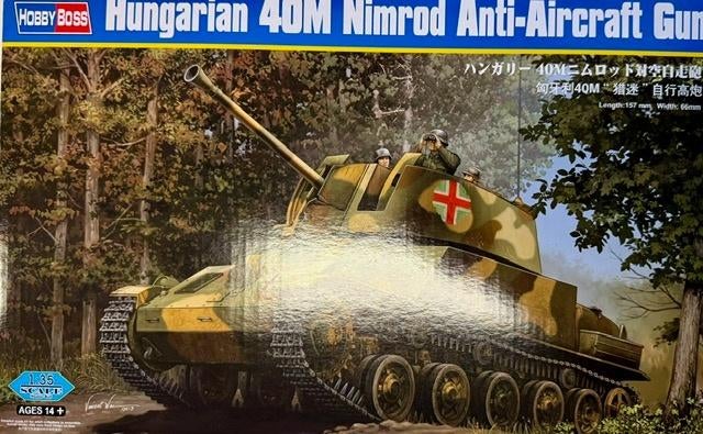 Coelianmodels, Hobby Boss 83829, 40M Nimrod, 1/35, € 29,99, Overige merken, Tank, 1:32 tot 1:50, Nieuw