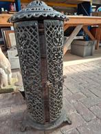 Antieke Gietijzeren Kachel met Kolenbak, Ophalen