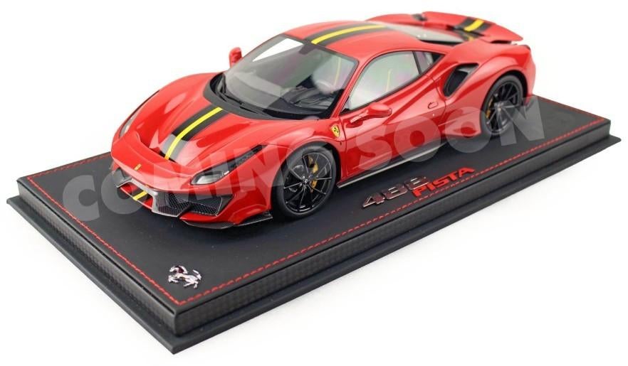 Ferrari 488 Pista Rood 1:18 P18145A7 BBR PRE-ORDER