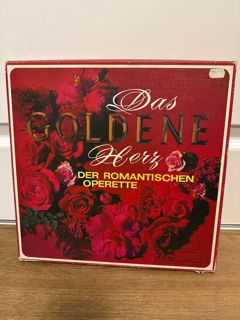 Das Goldene Herz - Romantische Operette LP Vinyl, Ophalen of Verzenden, Gebruikt, 12 inch