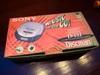 Sony D-181 discman met adapter en doos ZGAN cd speler, Ophalen of Verzenden, Discman