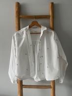 Witte blouse met gouden sterretjes, Ophalen of Verzenden, Zo goed als nieuw, Maat 34 (XS) of kleiner, Wit