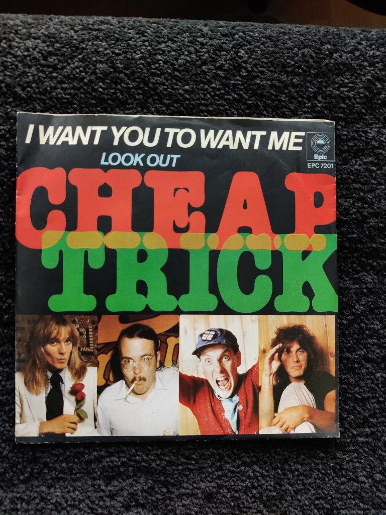 Cheap trick vinyl single, Ophalen of Verzenden, Gebruikt, Pop