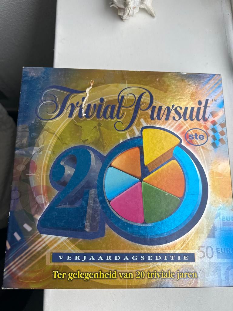 Trivial Pursuit 20 Jaar Editie, Drie of vier spelers, Ophalen, Gebruikt, Reisspel