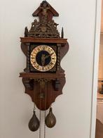 Antieke Zaanse Klok met Atlas en Engelen, Ophalen of Verzenden