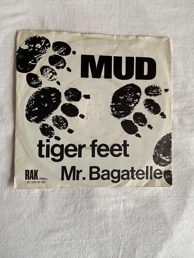 mud - tiger feet, Cd's en Dvd's, Vinyl Singles, Ophalen of Verzenden, Zo goed als nieuw, Pop