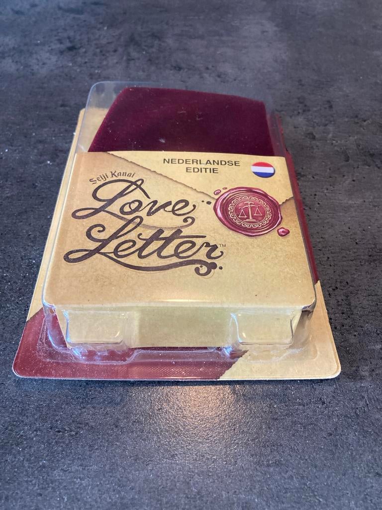 Love Letter - Nederlandse Editie (Oude Versie), Een of twee spelers, Ophalen of Verzenden, Gebruikt