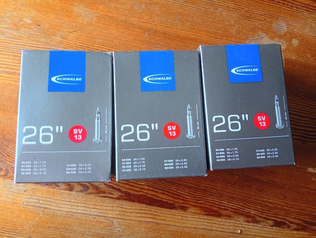 26 inch Schwalbe binnenbanden, Band, Schwalbe, Nieuw, Kinderfiets