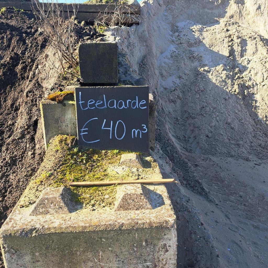 Teelaarde, Tuin en Terras, Aarde en Mest, Ophalen of Verzenden, Tuinaarde