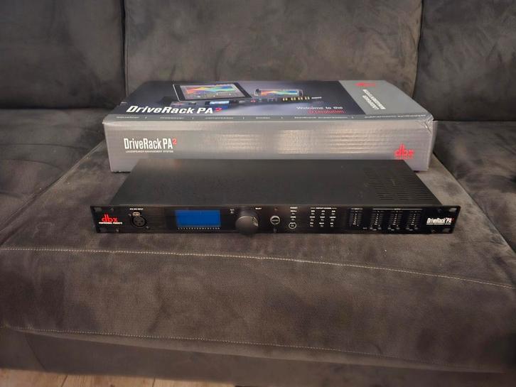 DBX DriveRack PA2 - Professionele Audio Processor, Audio, Tv en Foto, Professionele Audio-, Tv- en Video-apparatuur, Gebruikt