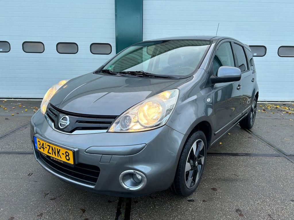 Nissan Note 1.6 Nickelodeon, Voorwielaandrijving, Euro 5, Gebruikt, Zwart