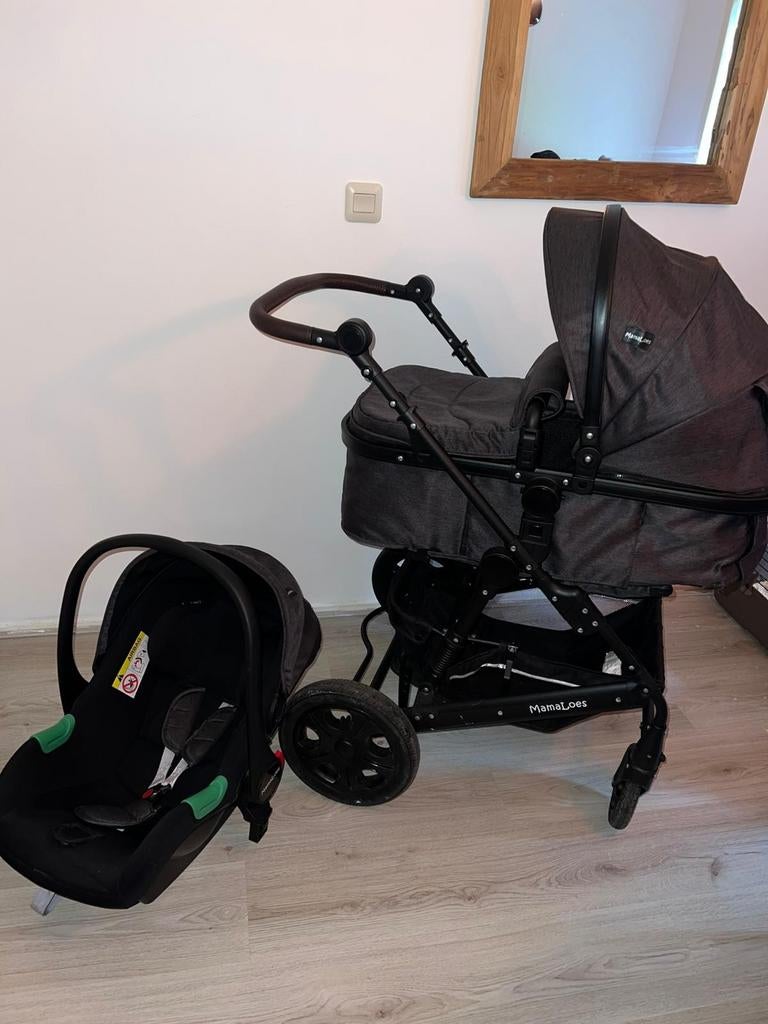 Prachtige kinderwagen 3 in 1 mammaloes, Ophalen of Verzenden, Zo goed als nieuw, Overige merken