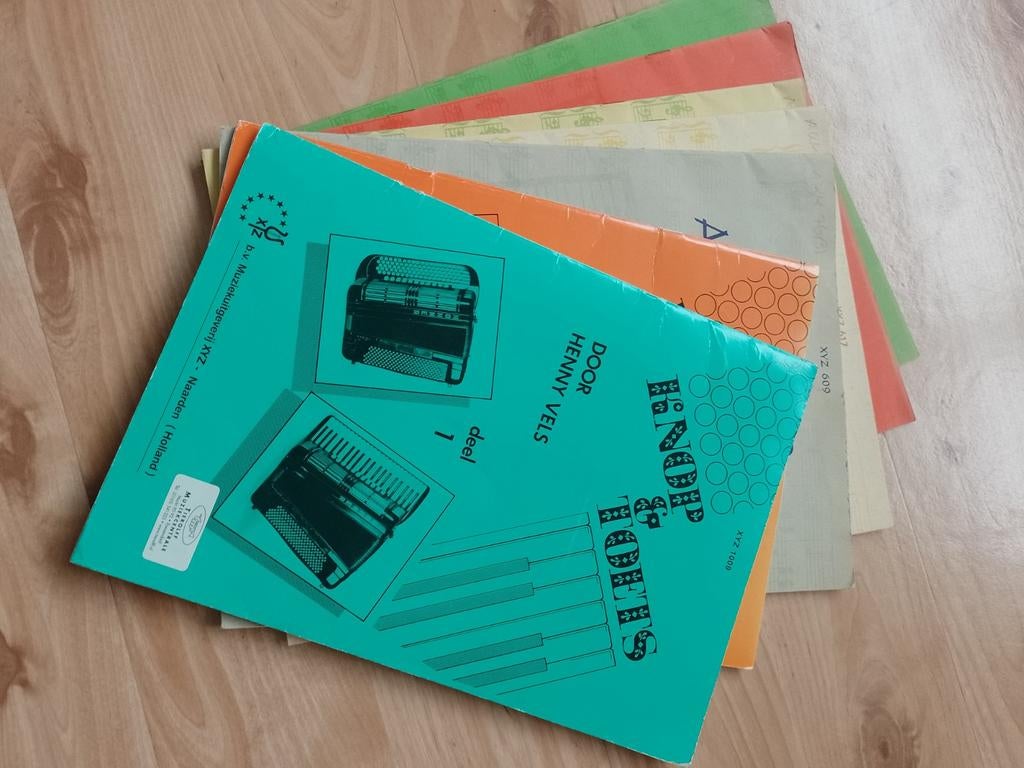 Muzieknotenboekjes, Ophalen of Verzenden