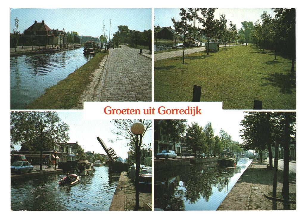 40507	Gorredijk	Friesland	80+	 Gelopen met postzegel, Verzamelen, Ansichtkaarten | Nederland, Ophalen of Verzenden, 1980 tot heden