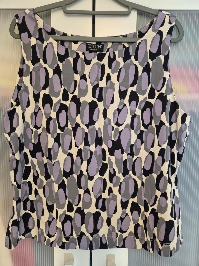 Top van Zilch, Kleding | Dames, Tops, Maat 46/48 (XL) of groter, Korte mouw, Ophalen of Verzenden