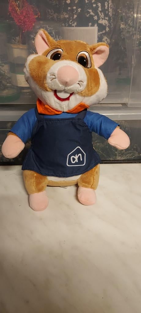 Albert Heijn Hamster Knuffel winkel medewerker, Ophalen of Verzenden