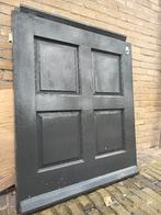 deelbare buitendeur, massief hardhout/ Meranti: 88 x 211cm, Ophalen, Gebruikt, 80 tot 100 cm, Buitendeur