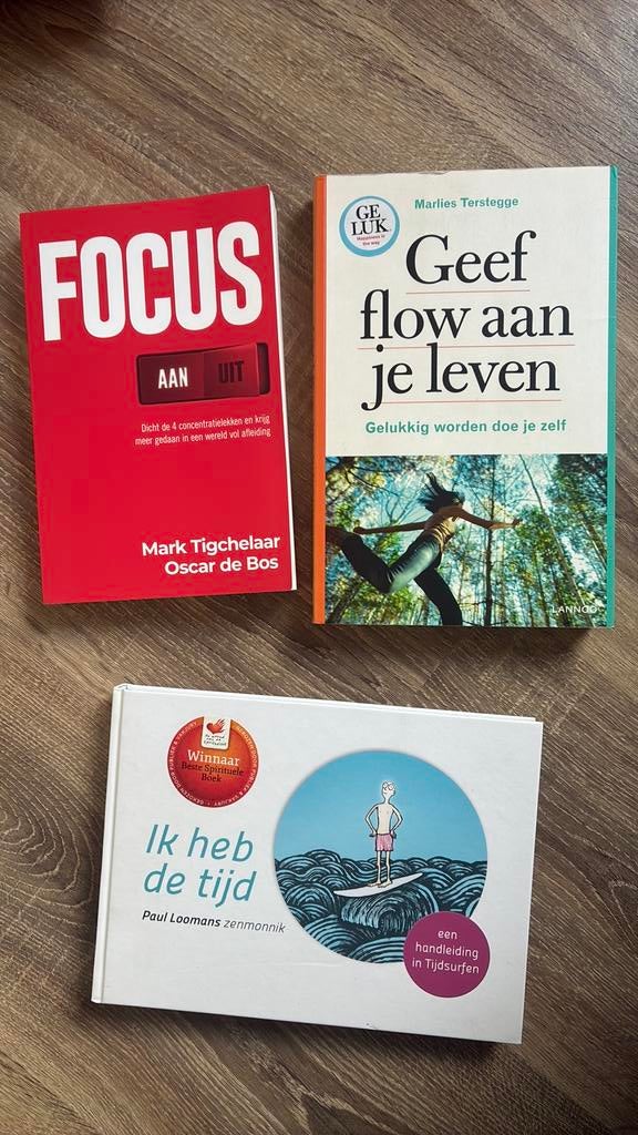 Flow: Ik heb de tijd. Focus aan uit. Geef flow aan je leven, Boeken, Ophalen of Verzenden, Zo goed als nieuw