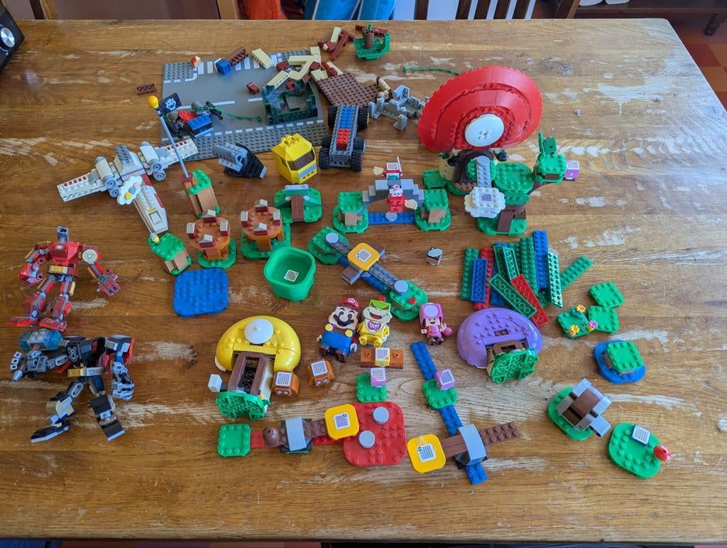 Grote Lego set: Mario, Marvel, Star Wars & meer!, Ophalen, Gebruikt, Marvel, Lego