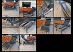 Corbusier  L4 stijl lounge chair, Huis en Inrichting, Fauteuils, Ophalen of Verzenden, Gebruikt, Leer, 50 tot 75 cm