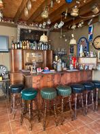 Bar, Huis en Inrichting, Ophalen, Met voetsteun, 90 cm of meer, Hout