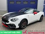 Abarth 124 Spider 1.4 170 PK l Navi l Keyles l Record Monza, Gebruikt, Zwart, 4 cilinders, Cabriolet