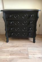 Donkerbruin ladekastje, Huis en Inrichting, Kasten | Ladekasten, Ophalen, Overige materialen, Gebruikt, 50 tot 100 cm