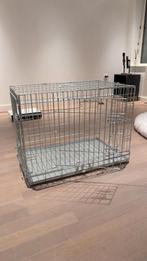 de Boon hondenbench verzinkt 2-deurs 76x48x58, metalen lade, Dieren en Toebehoren, Hondenhokken, Ophalen, Hondenkennel, Minder dan 65 cm