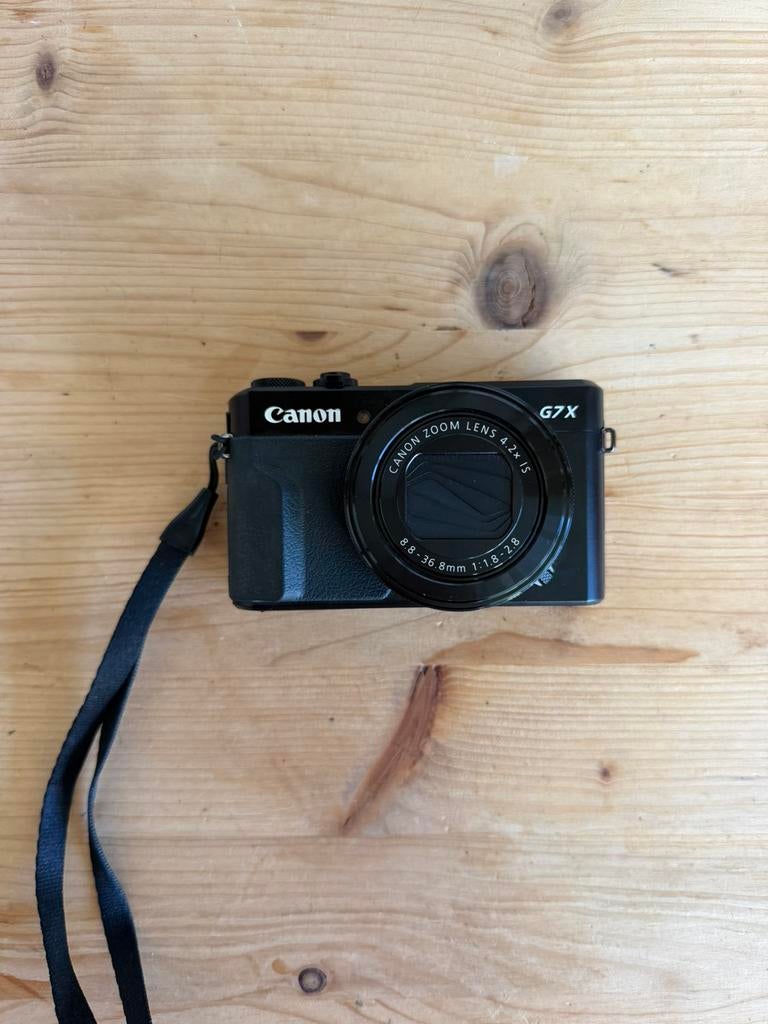 CANON Powershot G7X Mark II, Canon, Compact, Zo goed als nieuw, 4 t/m 7 keer