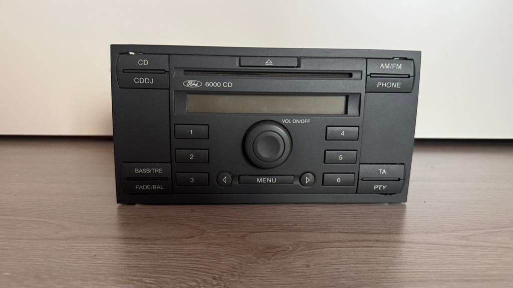 Originele Ford 6000 CD autoradio (CD / RDS), Ophalen of Verzenden, Zo goed als nieuw