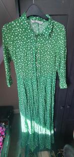 Zara Groene Jurk met Stippen - Maat M, Maat 38/40 (M), Zara, Ophalen of Verzenden, Zo goed als nieuw