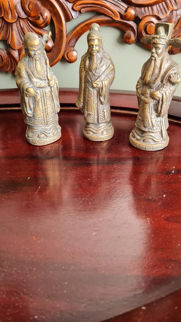 3 Wijze messing/koper Vintage, Ophalen of Verzenden