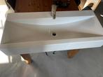 Nieuwe Wastafel 106x46cm met Mengkraan - Lichte Kras, 100 tot 150 cm, Nieuw, Ophalen of Verzenden, Wasbak of Wastafel