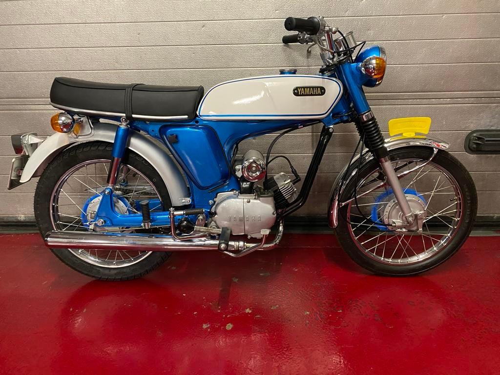 Yamaha FS1 met NL kenteken en Batavus Bilonet Super Sport, Fietsen en Brommers, Brommers | Oldtimers, Ophalen, Yamaha