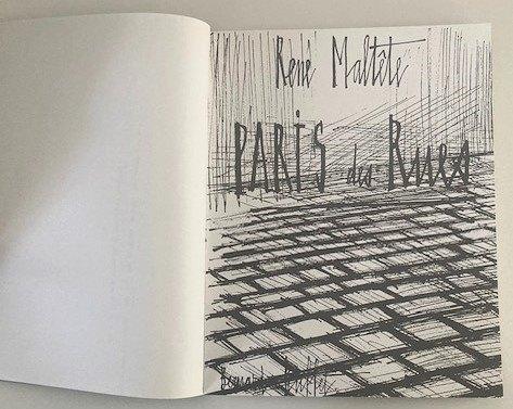 René Maltête ~ Paris des Rues et des Chansons ~ Buffet ~1995, Verzenden, Gelezen, Fotografen