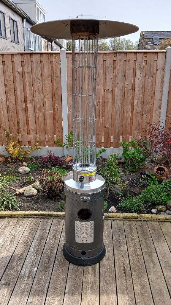 Terrasverwarmer Eurom Flameheather 9000, Tuin en Terras, Ophalen, Gebruikt, Gas