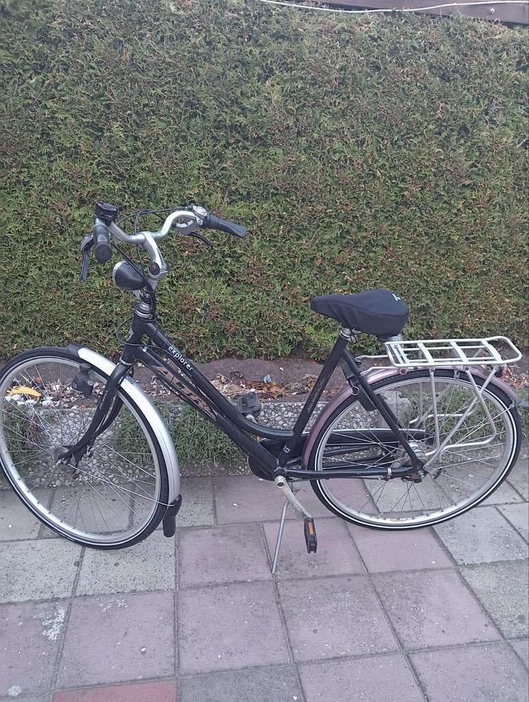 Damesfiets Explorer - Comfortabel en compleet, Gebruikt, Versnellingen, 50 tot 53 cm, Ophalen