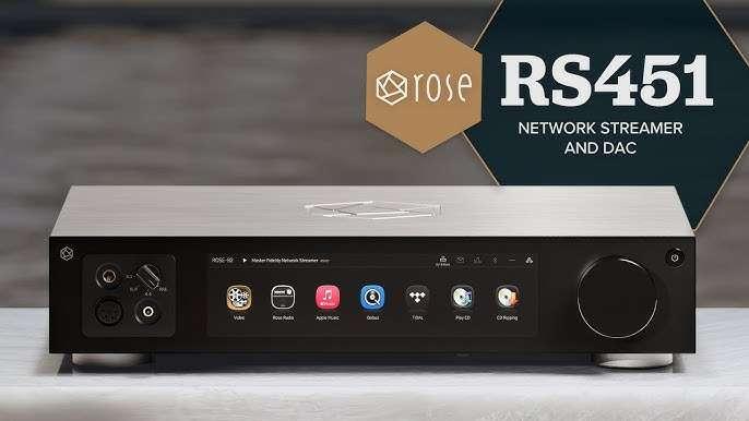 HiFi Rose RS451 Netwerkspeler en hoofdtelefoon versterker!!!, Audio, Tv en Foto, Mediaspelers, Niet ingevuld, Niet ingevuld, Nieuw
