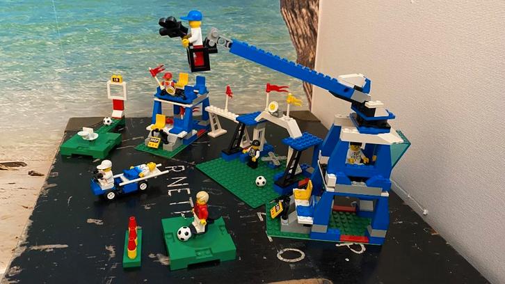Lego 3408, 1428, 1430 super sport coverage voetbal, Kinderen en Baby's, Speelgoed | Duplo en Lego, Zo goed als nieuw, Lego, Complete set