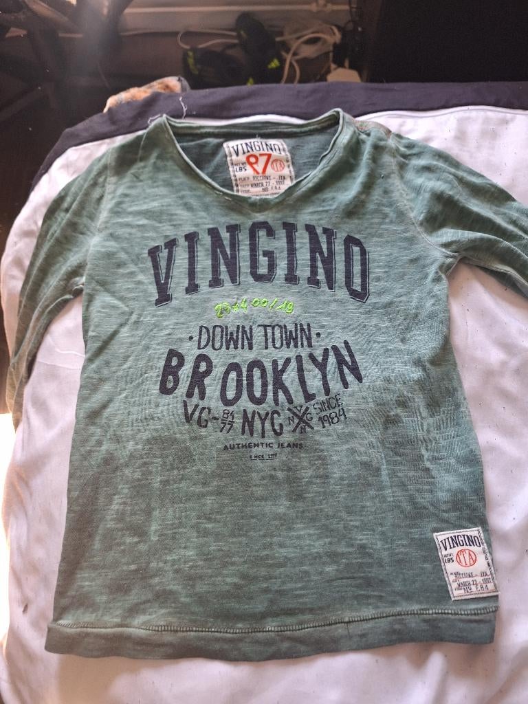 Vingino longsleeve, Kinderen en Baby's, Kinderkleding | Maat 104, Gebruikt, Ophalen of Verzenden, Vingino, Shirt of Longsleeve