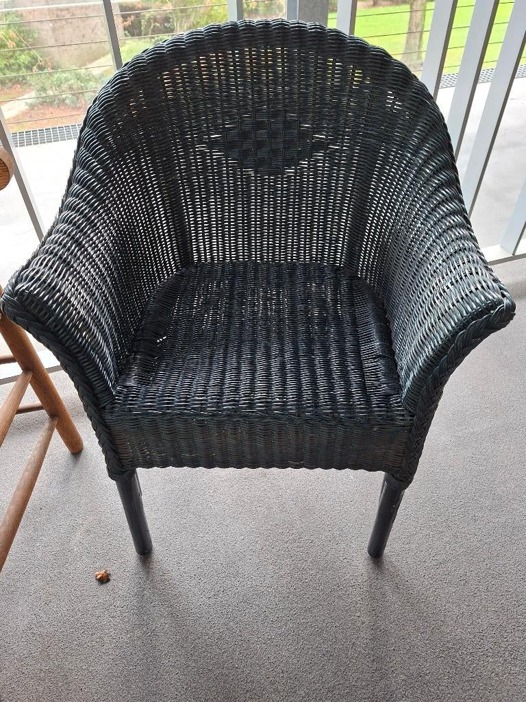 2 x stoelen, Tuin en Terras, Tuinstoelen, Ophalen of Verzenden, Zo goed als nieuw, Wicker