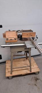 scheppach 230 volt freesmachine incl veel messen en roltafel, Ophalen, Gebruikt