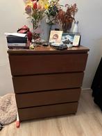 IKEA MALM ladekast met 4 lades, Ophalen, Gebruikt, Overige materialen, 100 tot 150 cm