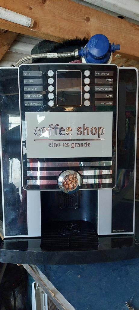 Rheavendors Cino XS Grande koffie cappuccino machine, Ophalen, Gebruikt, Overige merken, Koffiebonen