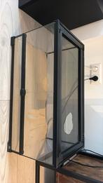 Terrarium met toebehorende, Dieren en Toebehoren, Reptielen en Amfibieën | Toebehoren, Ophalen, Zo goed als nieuw